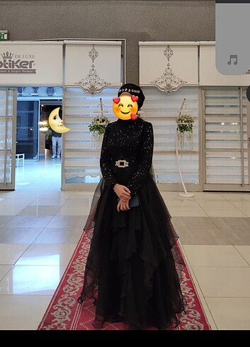 Tesettür abiye elbise 