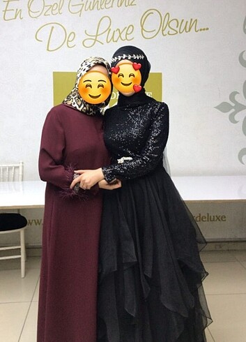 Diğer Tesettür abiye elbise 