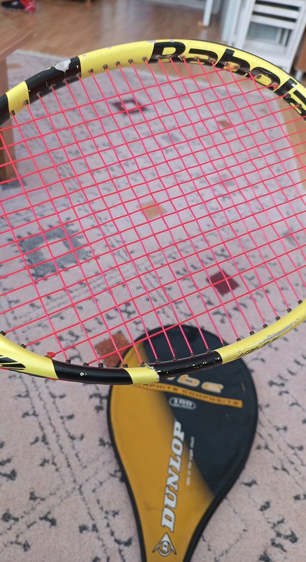 26 inç babolat Renkli Sarı Tenis Raketi Seti - Görsel 5
