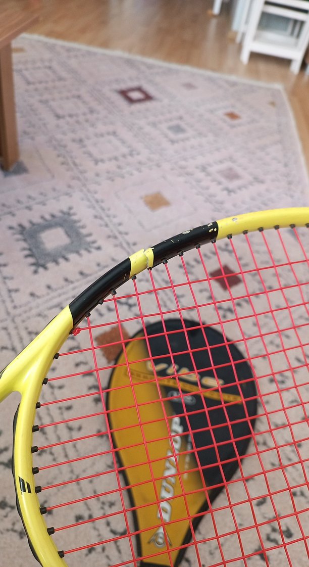 26 inç babolat Renkli Sarı Tenis Raketi Seti - Görsel 3