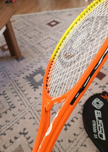 25 inç busso Turuncu Tenis Raketi ve Kılıfı - Görsel 6