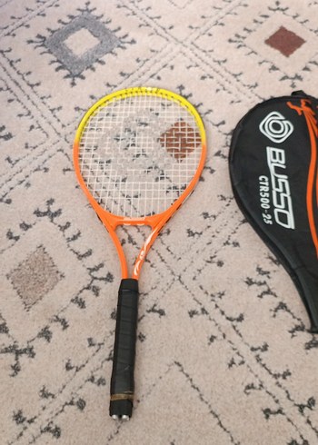25 inç busso Turuncu Tenis Raketi ve Kılıfı - Görsel 7