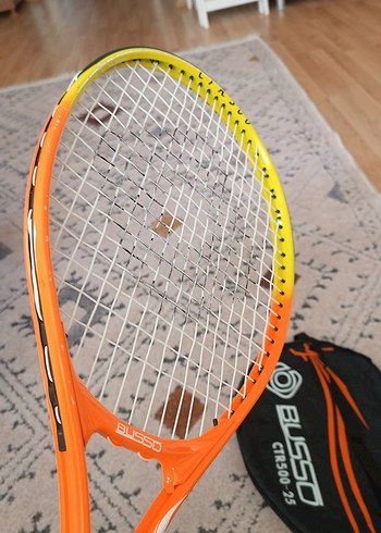 25 inç busso Turuncu Tenis Raketi ve Kılıfı - Görsel 5