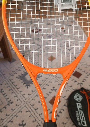 25 inç busso Turuncu Tenis Raketi ve Kılıfı - Görsel 2