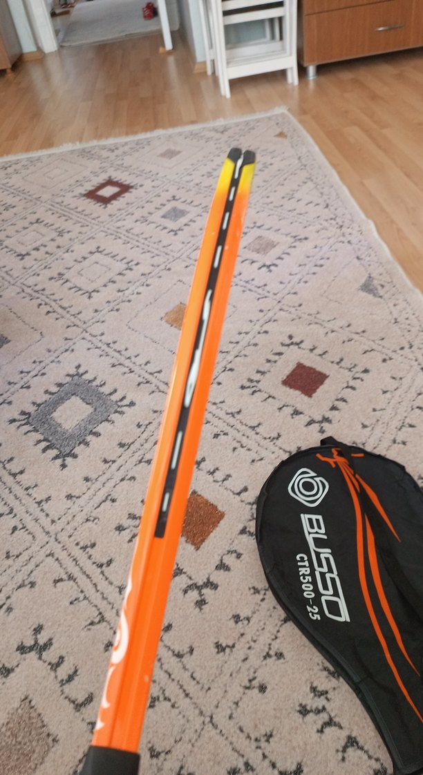 25 inç busso Turuncu Tenis Raketi ve Kılıfı - Görsel 4