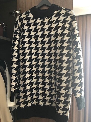 xs Beden H&M Jakarlı Triko Elbise