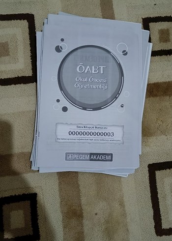 MEB-AGS Okul Öncesi Öğretmenliği Deneme ve Soru Kitapları