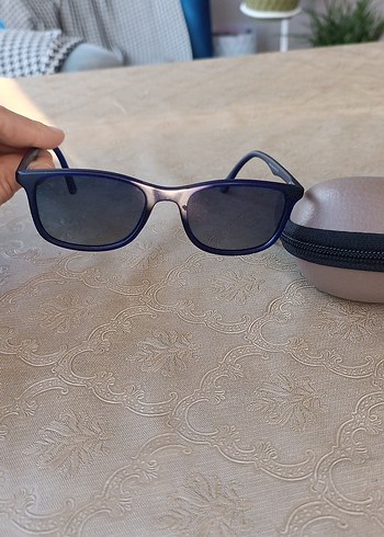 Klasik Koyu Mavi erkek çocuk Güneş Gözlüğü - Görsel 3