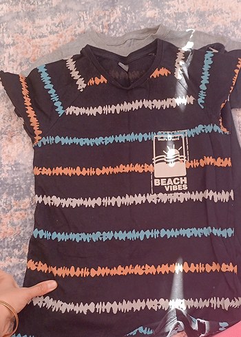 erkek çocuk kısa kol 3adet - Görsel 3