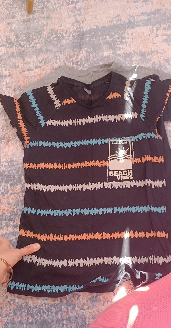 erkek çocuk kısa kol 3adet - Görsel 3