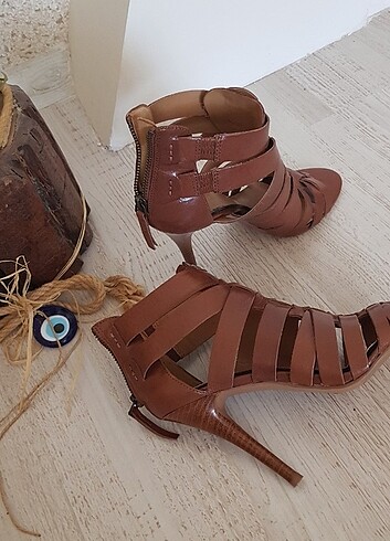 Taba rengi Nine west ayakkabi