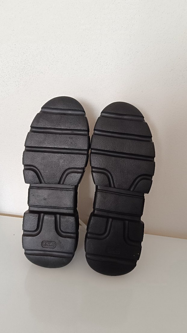 Kadın Beyaz Zebra Desenli Platform Spor Ayakkabı - Görsel 4