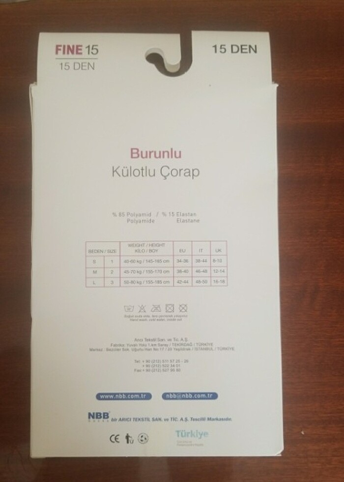 İnce Külotlu Çorap - Görsel 2