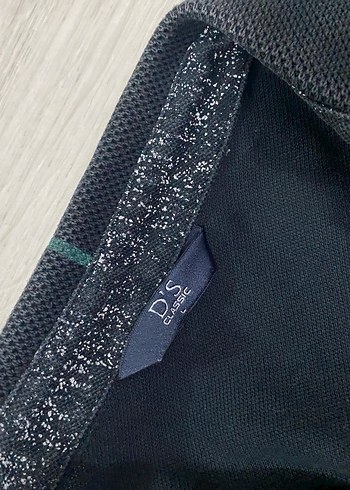 Siyah Düğmeli Erkek Polo Tişört - Görsel 2