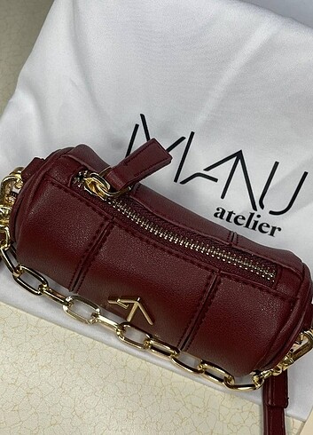 Manu Atelier Manu Atelier Mini Nano Silindir Çanta