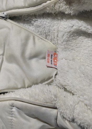 Gri Beyaz Erkek Bebek Kayak Tulumu - Görsel 2