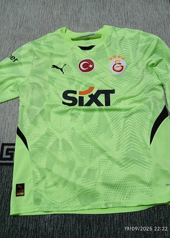 GS Store Uzun Kollu Yeşil Baskılı Erkek Forma