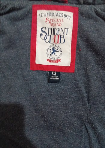 Kırmızı Kapüşonlu Erkek Çocuk Şişme Yelek - Görsel 2