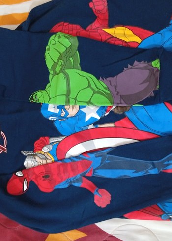 Avengers Baskılı Erkek Çocuk Sweatshirt - Görsel 2