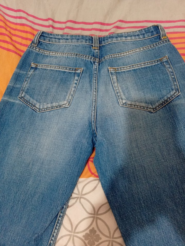 Pastel Mavi erkek Denim Pantolon - Görsel 2