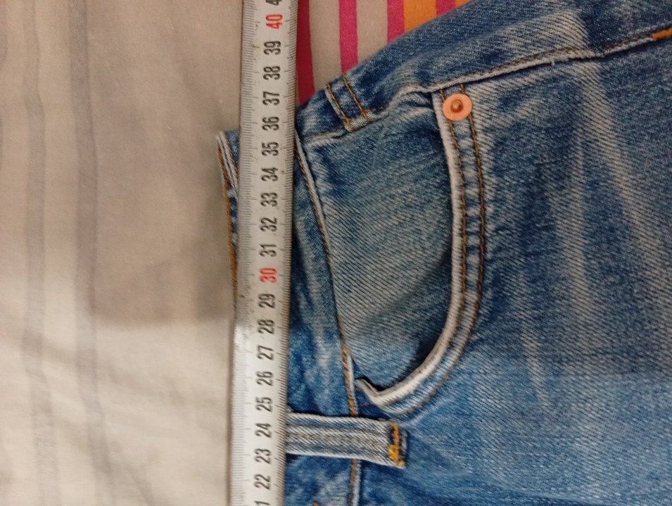 Pastel Mavi erkek Denim Pantolon - Görsel 3