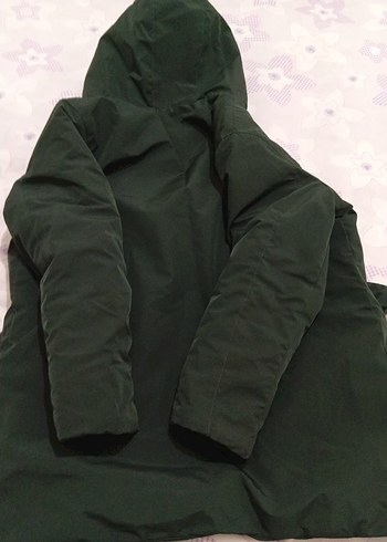 Kapüşonlu Siyah Erkek Mont - Görsel 3