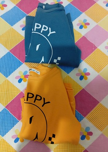 Renkli Baskılı Erkek Çocuk Sweatshirt - Görsel 5