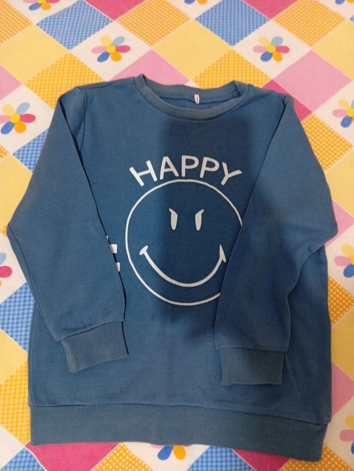 Renkli Baskılı Erkek Çocuk Sweatshirt - Görsel 4