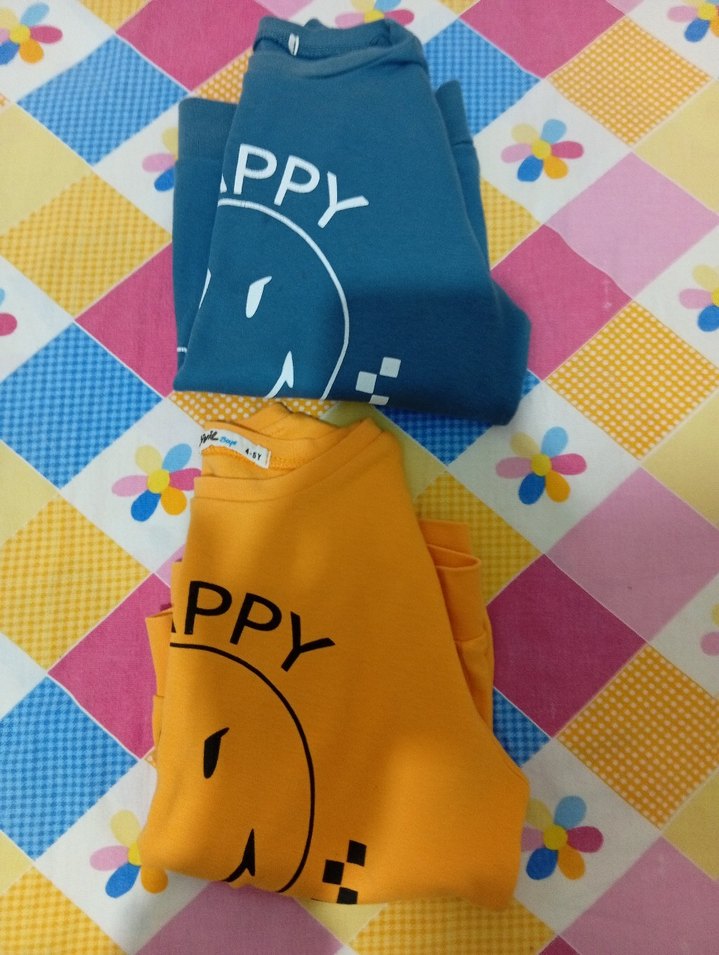 Renkli Baskılı Erkek Çocuk Sweatshirt - Görsel 5