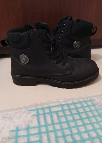 Siyah Erkek Kemerli Sokak Stili Botları - Görsel 7