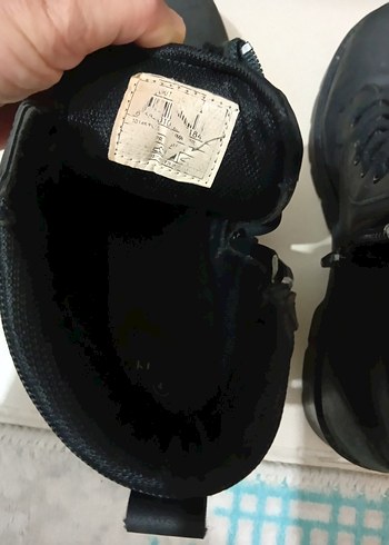 Siyah Erkek Kemerli Sokak Stili Botları - Görsel 3