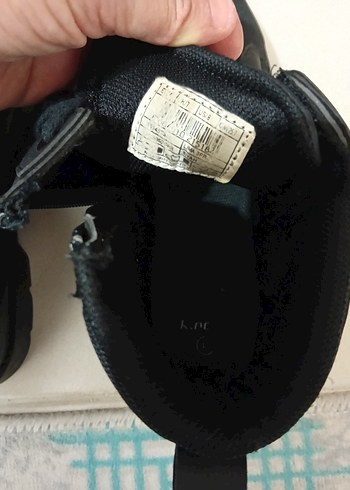 Siyah Erkek Kemerli Sokak Stili Botları - Görsel 4