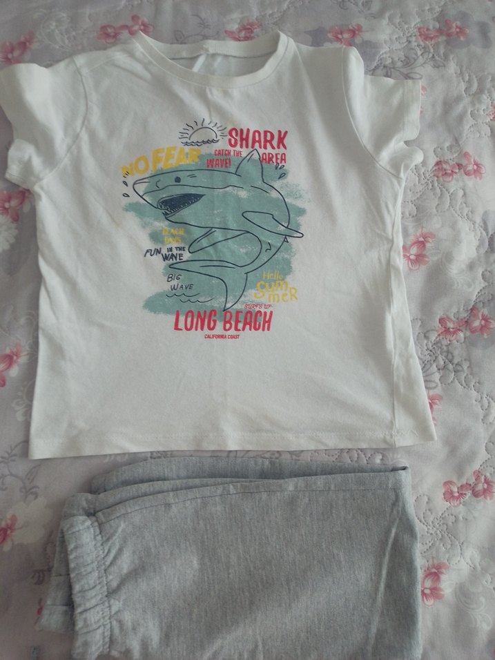 Gri Pamuklu Erkek Takım - Görsel 2