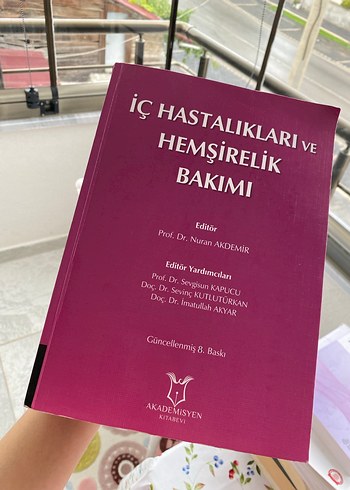 İç Hastalıkları ve Hemşirelik Bakımı Kitabı