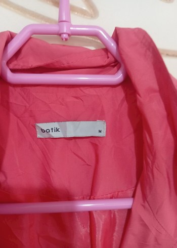 Pembe Düğmeli Kadın Ceket - Görsel 5