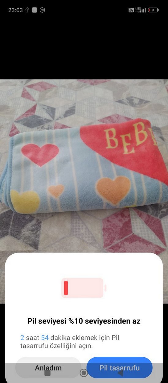 Pastel Renkli Baskılı Çocuk Battaniyesi - Görsel 2