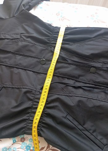 Düğmeli Siyah Kadın Ceket - Görsel 5