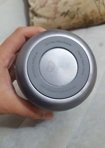 Beden gri Renk BABY PLUS VAKUMLU ÇELİK MAMA TERMOSU HEDİYELİ