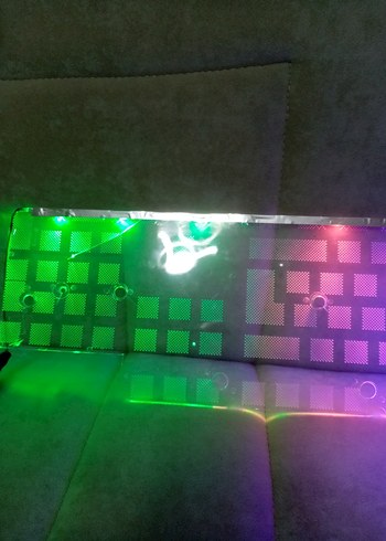 RGB ışıklı dekoratif gece lambası gaming oyuncu temali usb - Görsel 6