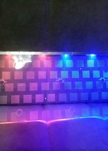 RGB ışıklı dekoratif gece lambası gaming oyuncu temali usb - Görsel 5