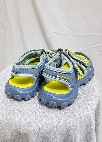 27 Beden gri Renk DECATHLON QUECHUA ÇOCUK SPOR SANDALET