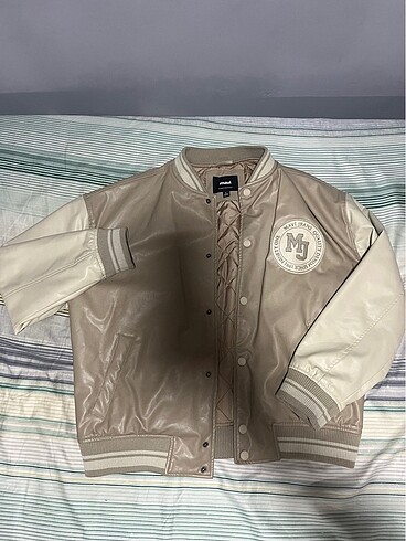 l/xl Beden MAVI DERI CEKET