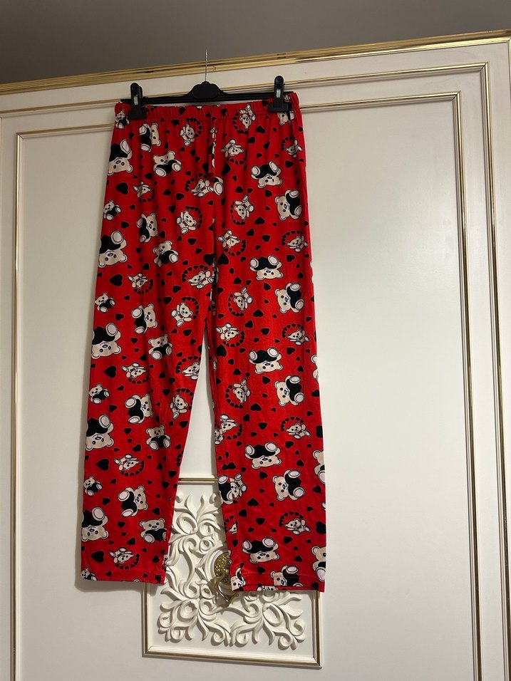 Rahat Kesim Renkli Baskılı Erkek Pijama Altı - Görsel 3