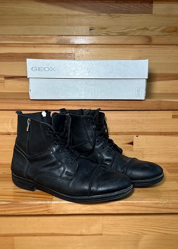 Klasik Siyah Deri Erkek Botları - Görsel 2