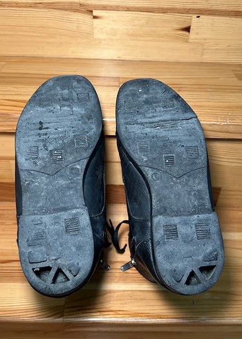 Klasik Siyah Deri Erkek Botları - Görsel 4