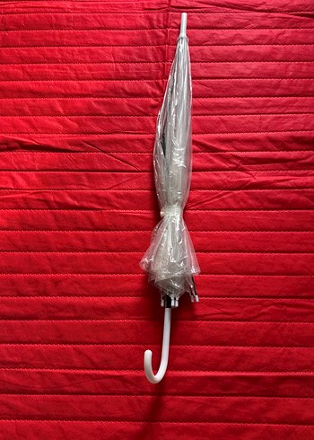 Beyaz Kadın Şemsiye - Görsel 3