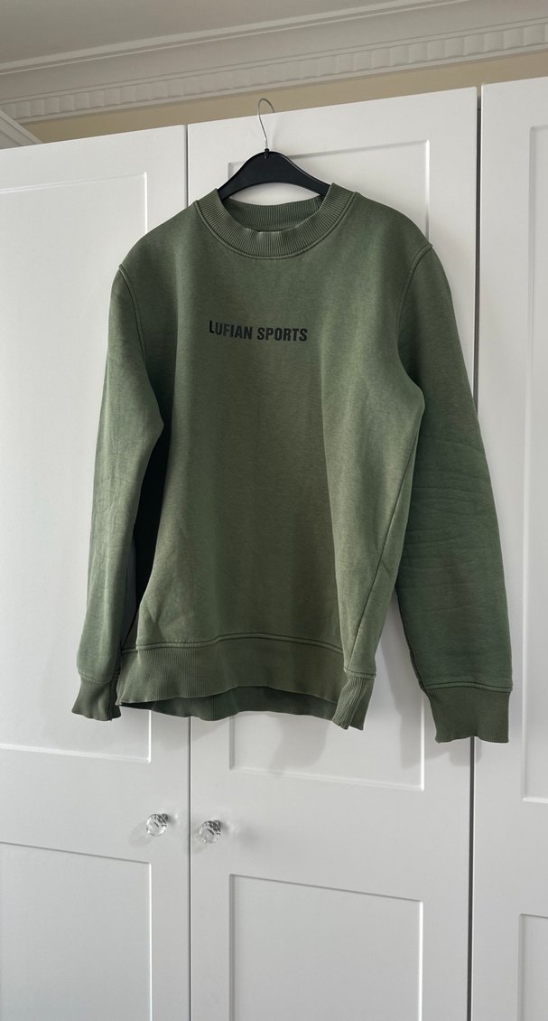 Yeşil Oversize Erkek Sweatshirt - Görsel 2