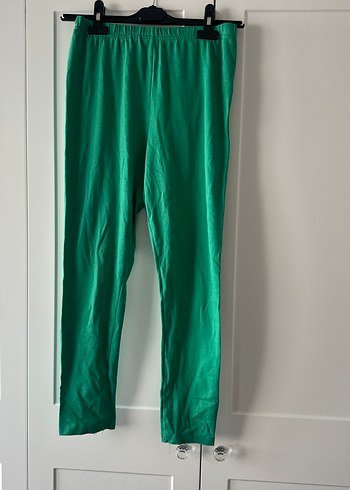 Parlak Yeşil Kadın Tayt - Görsel 2