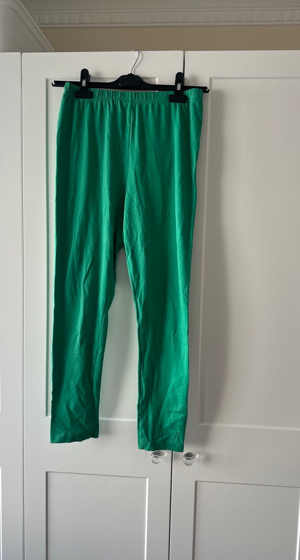 Parlak Yeşil Kadın Tayt - Görsel 2