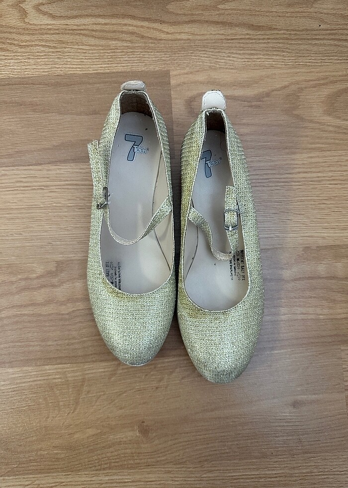 Kuz çocuk topuklu ayakkabısı - Görsel 2